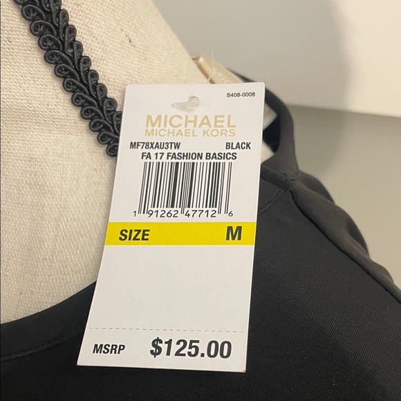 Michael Kors Elegant Black Long Sleeve Dress - Picture 3 of 5